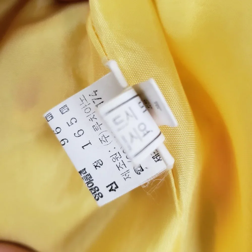 Vintage 80s/90s Luciano Choi 100% Silk Dress with matching scarf - Picture 10 of 15